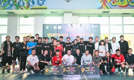 Nam sinh trường báo đăng quang giải tâng bóng nghệ thuật Việt Nam 2023