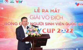 Khởi tranh giải bóng đá 7 người sinh viên quốc gia 2022