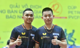 CAND - T&T chào sân ấn tượng với 2 HCV tại Giải vô địch bóng bàn quốc gia