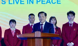 Phó Thủ tướng Lê Minh Khái: Mỗi một VĐV đoàn thể thao Việt Nam là một đại sứ văn hóa