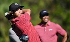 Con trai Tiger Woods giành chiến thắng vang dội ở American Junior Golf 