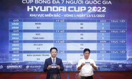 Cúp bóng đá 7 người toàn quốc chuẩn bị khởi tranh, chọn đội tham dự giải đấu quốc tế