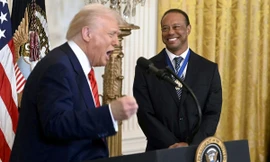 Tiger Woods gặp Tổng thống Mỹ Donald Trump tại Nhà Trắng để 'chữa lành' môn golf