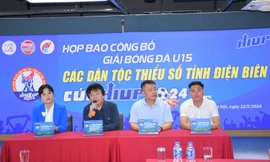 9 đội bóng tham gia tranh tài Giải bóng đá U15 các dân tộc thiểu số tỉnh Điện Biên - Cúp HIUP 2024