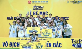 Bất ngờ với danh tính nhà vô địch Giải bóng rổ sinh viên toàn quốc 2022 khu vực miền Bắc 