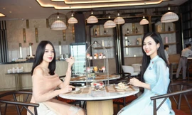 Hoa hậu Thanh Thủy, Á hậu Thùy Linh và trải nghiệm đẳng cấp tại Grand Hyams Hotel - Quy Nhon Beach