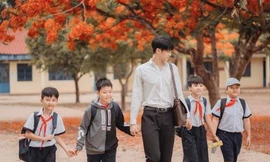 Chàng vận động viên trong bộ ảnh làm “thầy giáo” gây sốt cộng đồng mạng