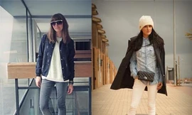 Mix đồ cực chuẩn với quần jeans