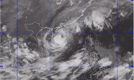 Bão số sáu có thể hướng vào miền Trung