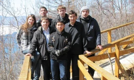 Tâm cùng những người bạn Nga