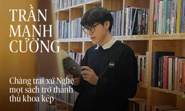 Chàng trai xứ Nghệ mọt sách trở thành thủ khoa kép