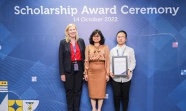 Cô sinh viên khiếm thị và giấc mơ CNTT