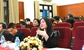 Chủ tịch GBM Group Nguyễn Mến làm giám khảo cuộc thi khởi nghiệp tại Trường Đại học Sư phạm Nghệ thuật Trung ương