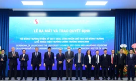 Trường ĐH Việt Pháp có Chủ tịch Hội đồng trường và Hiệu trưởng chính mới