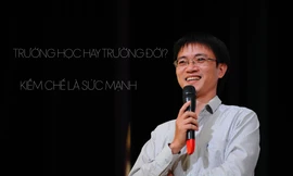 Diễn giả, nhà báo Nguyễn Tuấn Anh.