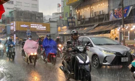 Mưa dông gia tăng ở TPHCM