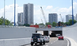 Thông xe hầm chui ở nút giao thông lớn nhất TPHCM