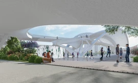 Khởi công cầu đi bộ 1.000 tỷ vượt sông Sài Gòn qua bán đảo Thủ Thiêm