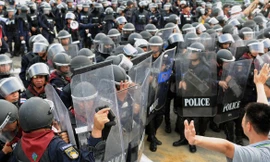 Một cảnh sát thiệt mạng trong cuộc đụng độ với người biểu tình ở Thái Lan
