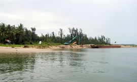 Một đoạn trên sông Trường.