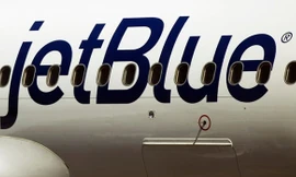 Chiếc máy bay của hãng JetBlue gặp nạn.