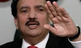 Ông Rehman Malik, cựu bộ trưởng nội vụ Pakistan