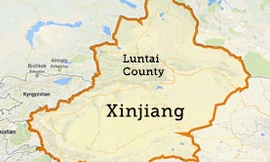 Hàng loạt các vụ tấn công xảy ra ở quận Luntai, Tân Cương hôm 21/9
