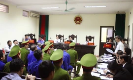 Quang cảnh phiên tranh tụng. Ảnh: TTXVN