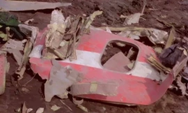 Mảnh vỡ của chiếc MH653