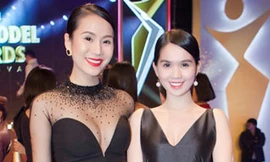 Ngọc Trinh diện váy 200 triệu vẫn lép vế trước Thái Hà