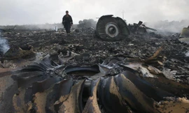 Hiện trường nơi MH17 rơi ở miền đông Ukraine
