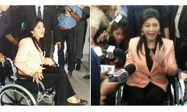 Thủ tướng Thái Lan ngồi xe lăn họp nội các 