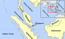 Máy bay mất tích bay về phía eo biển Malacca 