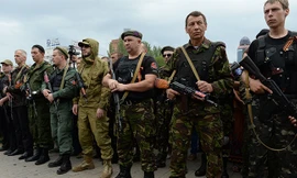 Lực lượng dân quân Donbass của nước Cộng hòa Nhân dân Donetsk tự phong