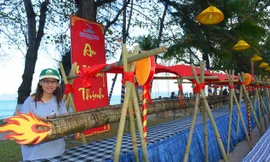 Khách sạn hút khách vì đòn bánh dài 39 mét