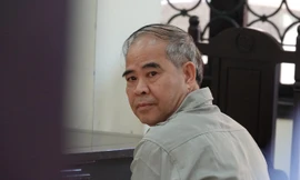 Bị cáo Đinh Bằng My tại phiên toà.