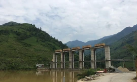 Nhà máy thủy điện hơn 2000 tỷ đồng Tà Thàng (Vietracimex) xây dựng không phép. 