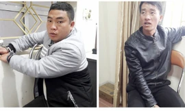 2 đối tượng Tráng Seo Chúng và Lù Seo Nhà tại cơ quan điều tra