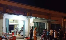 Hiện trường vụ án nghi do ghen tuông, chồng sát hại bạn trai của vợ cũ tại Yên Bái. 