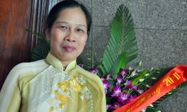 Tặng một rổ khoai lang cho cô giáo nhân 20/11