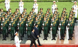 Chủ tịch nước Võ Văn Thưởng chủ trì lễ đón Tổng thống Mông Cổ