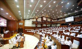 Đại tướng Hun Manet được Quốc hội Campuchia bầu làm thủ tướng kế nhiệm. (Ảnh: Fb)