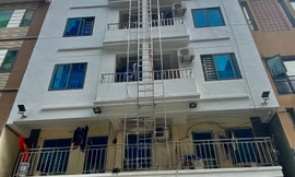 Thang thoát hiểm ngoài trời là một trong những biện pháp được nhiều chủ đầu tư lựa chọn để hạn chế thiệt hại do cháy nổ