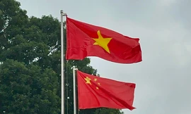 Mối quan hệ Việt- Trung ngày càng bền chặt .Ảnh: Duy Chiến 