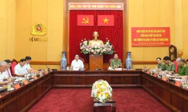 Triển khai kế hoạch kiểm tra Ban Thường vụ Đảng ủy Công an Trung ương