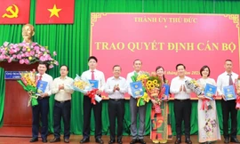 Công bố nhân sự lãnh đạo ba đơn vị sự nghiệp vừa được thành lập ở Thủ Đức