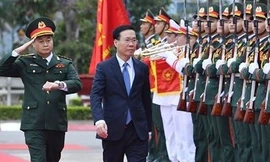 Chủ tịch nước Võ Văn Thưởng thăm đơn vị tình báo hành động của Tổng cục II