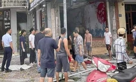 Nổ lớn tại quán lẩu ở TP. Hải Dương, nhiều người bị thương