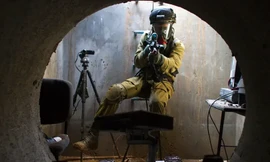 Bên trong một đường hầm của Hamas