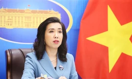 Thứ trưởng Ngoại giao Lê Thị Thu Hằng. (Ảnh: Mofa)